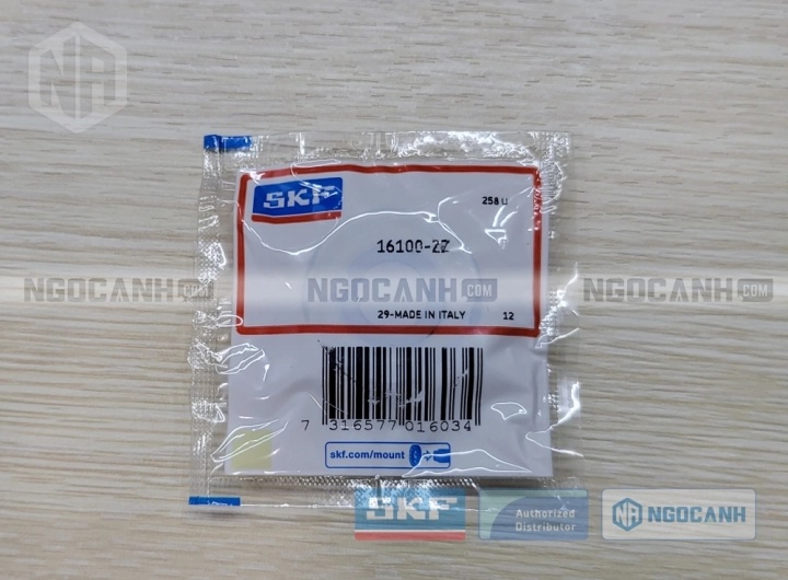 Vòng bi bạc đạn 16100 10x28x8mm SKF — Ảnh gốc — ngocanh.com · 16100-1.jpg