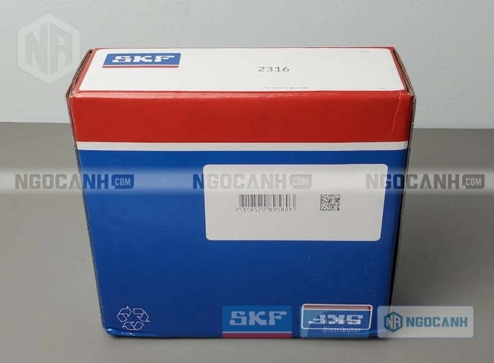Vòng bi bạc đạn 2316 80x170x58mm SKF — Ảnh gốc — ngocanh.com · 2316-3.jpg