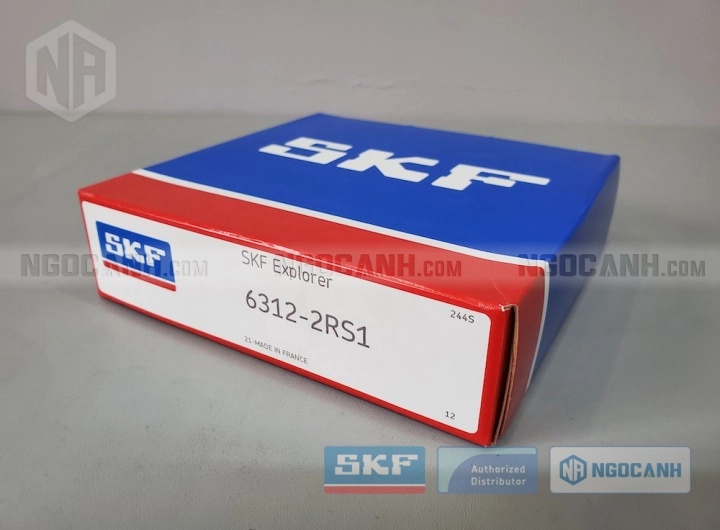 Vòng bi bạc đạn 6312 60x130x31mm SKF — Ảnh gốc — ngocanh.com · 6312-2.jpg