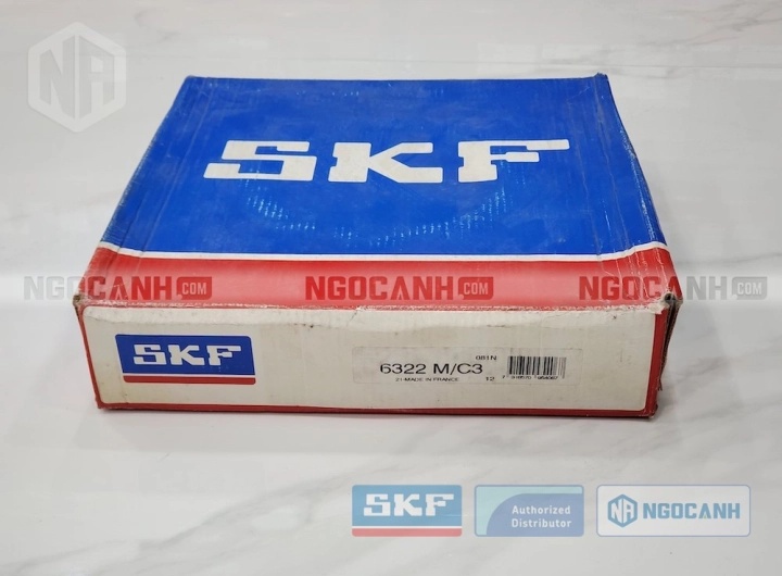 Vòng bi bạc đạn 6322 110x240x50mm SKF — Ảnh gốc — ngocanh.com · 6322-1.jpg