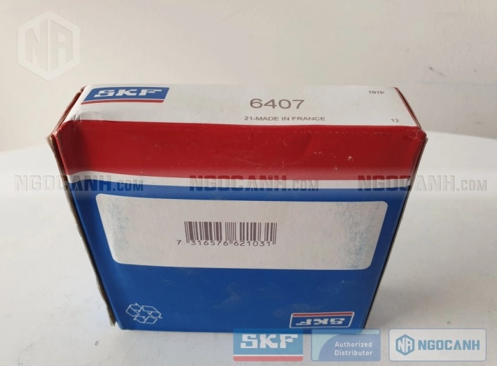 Vòng bi bạc đạn 6407 35x100x25mm SKF — Ảnh gốc — ngocanh.com · 6407-3.jpg