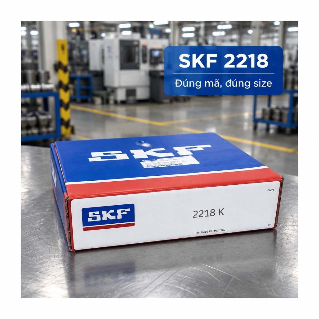 Vòng bi bạc đạn 2218 90x160x40mm SKF — Ảnh phong cách — Ảnh bìa