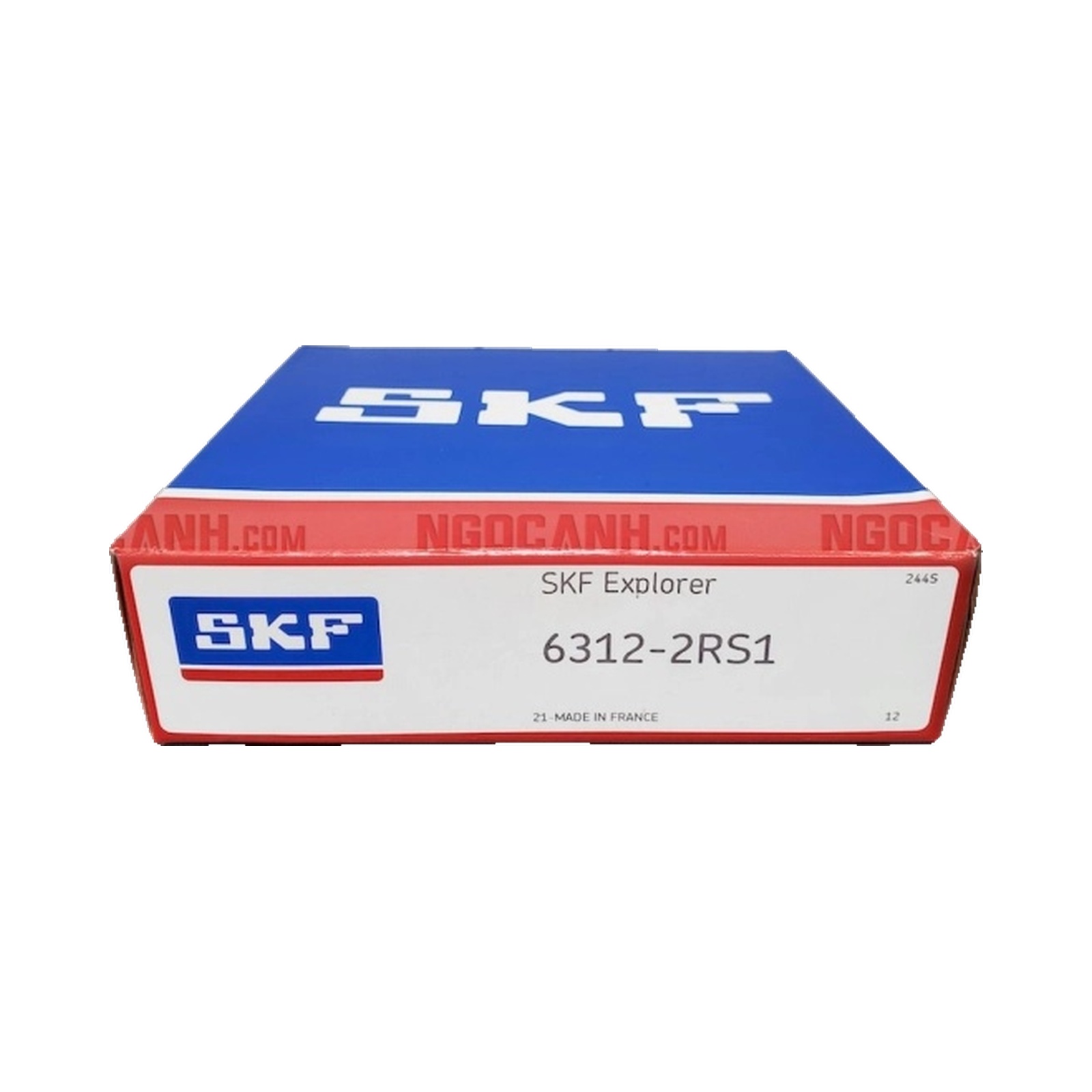 Vòng bi bạc đạn 6312 60x130x31mm SKF — Ảnh hiển thị chính — nền trắng