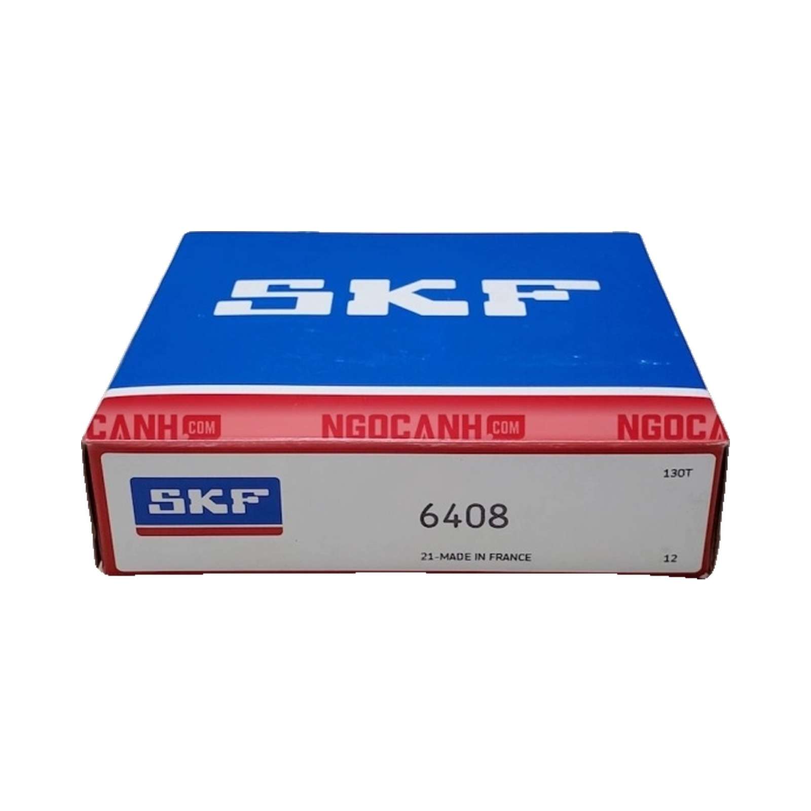 Vòng bi bạc đạn 6408 40x110x27mm SKF — Ảnh hiển thị chính — nền trắng